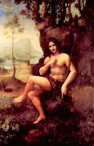 Da Vinci, Leonardo - Bacchus by Da Vinci