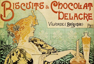 Vintage Art - Biscuits and Chocolat Delacre