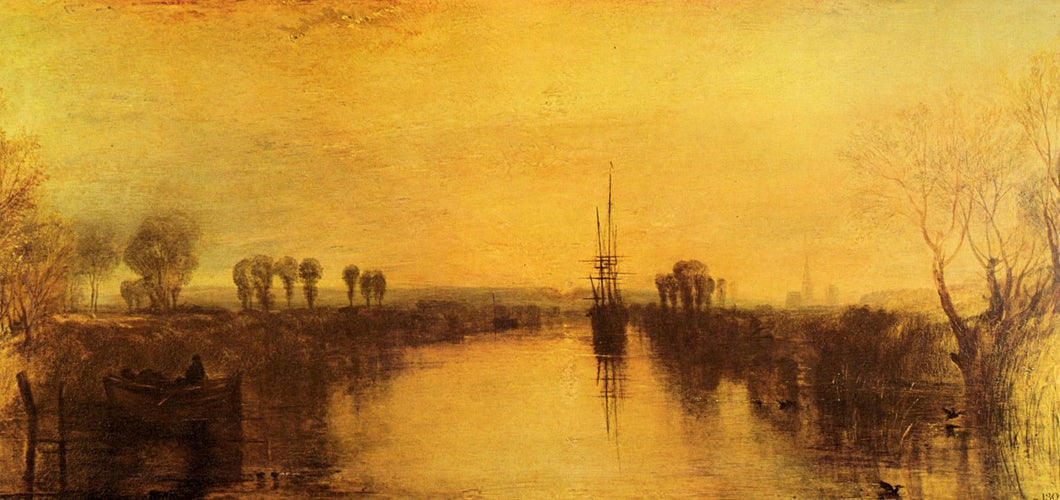 Turner, Joseph  Mallord - Chichester Canal by Turner