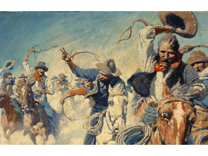 Cowboys by NC Wyeth