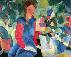 August Macke - Girls with Fish Bell