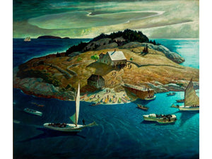 N.C. Wyeth - Island by N.C. Wyeth