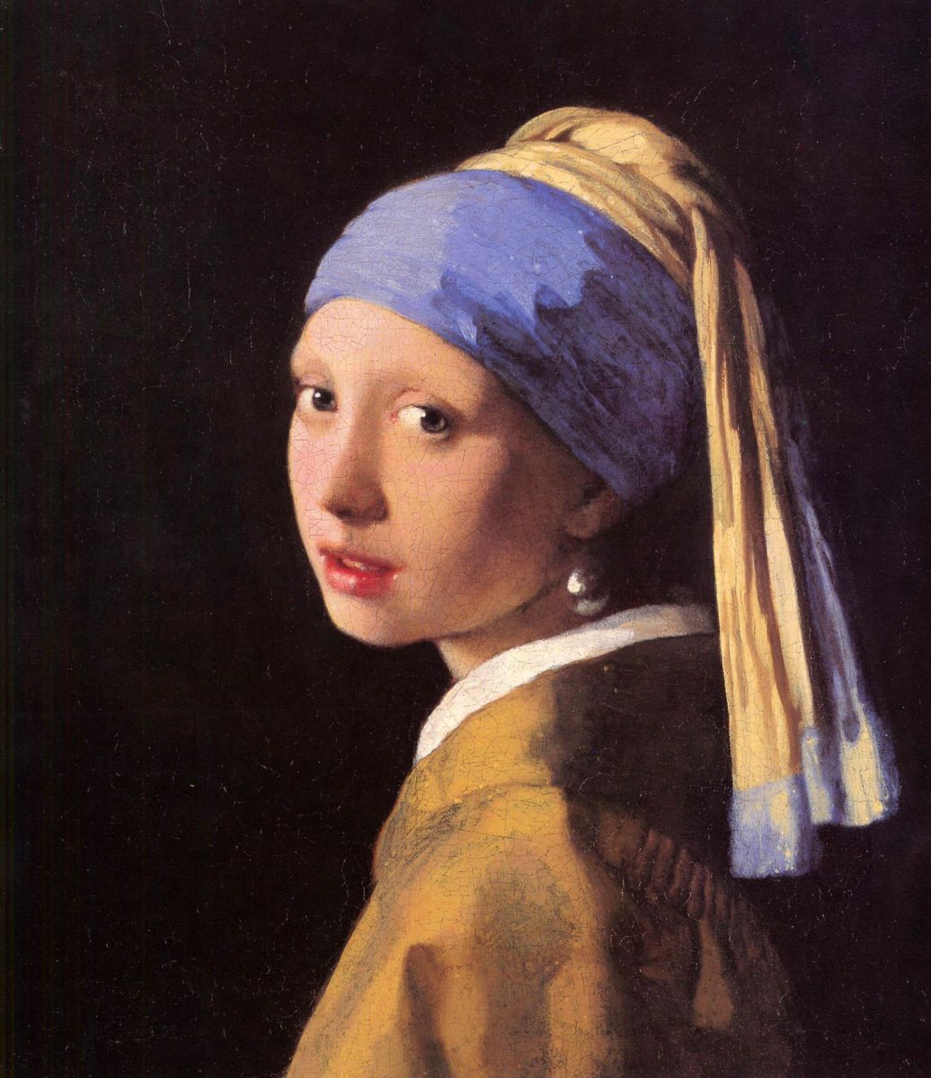 The girl with the pearl earring by Vermeer