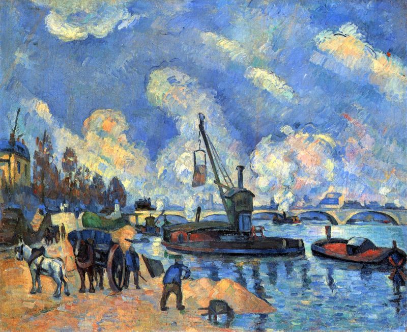 Cezanne - The Seine at Bercy