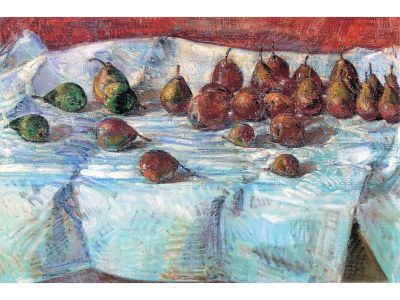 Hassam Childe - Winter Sickle Pears by Hassam Childe