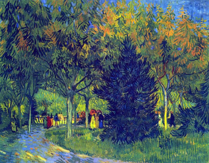 Van Gogh - Allee in the Park