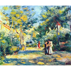 Renoir - A Garden in Montmartre