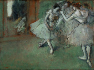 Degas - A group of dancers by Degas