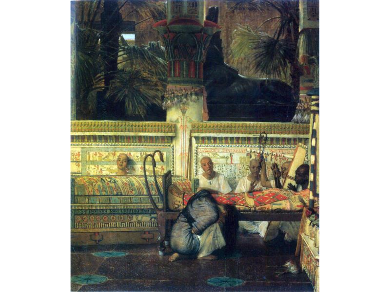 Alma Tadema - An Egyptian Widow at the Time of Diocletian