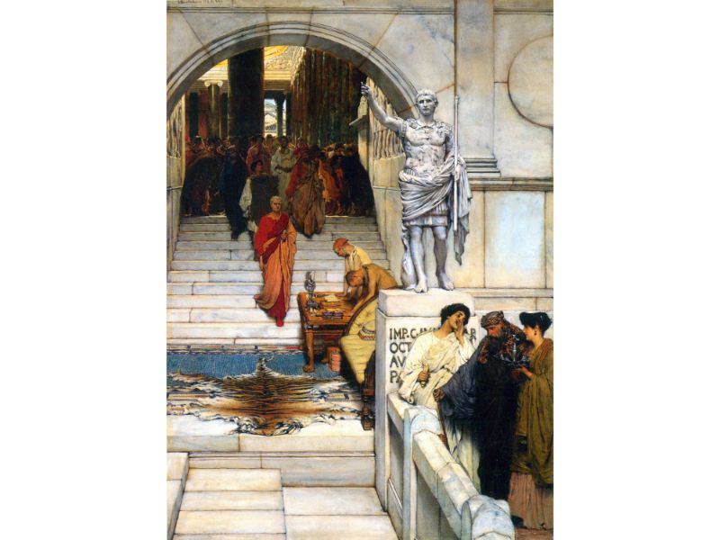 Alma Tadema - An Audience with Agrippa