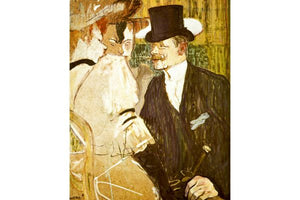 Toulouse Lautrec - Anglais at Moulin Rouge by Toulouse-Lautrec