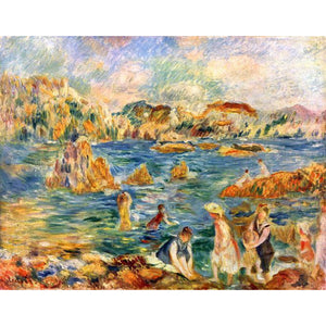 Renoir - At the beach of Guernesey