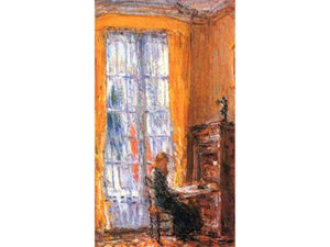 Hassam Childe - At the Desk by Hassam Childe