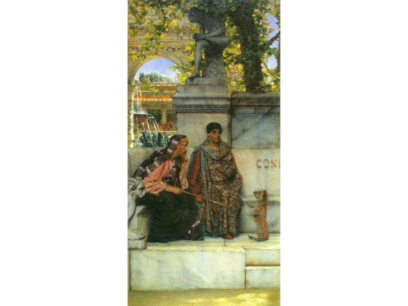 Alma Tadema - At the Time of Constantine