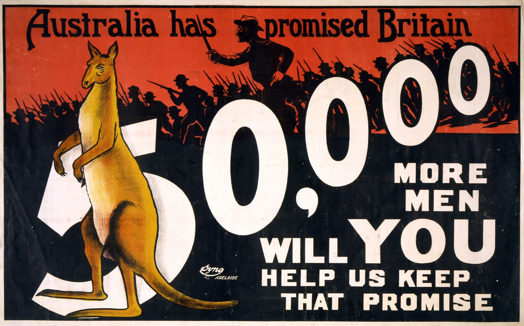 Vintage Artists - Australia Has Promised Britain