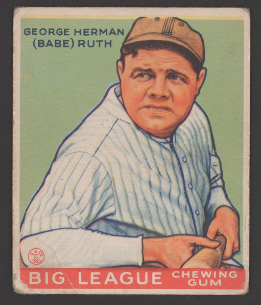 Babe Ruth Baseball Card