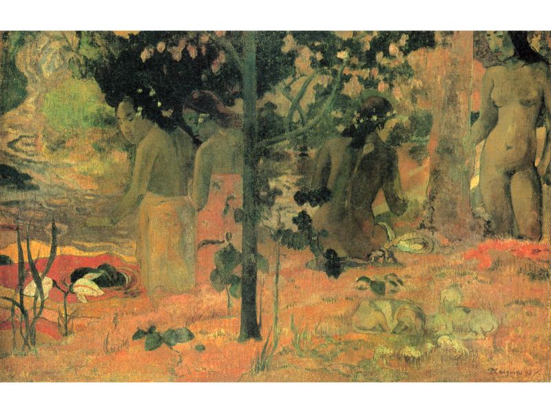 Gauguin Paul - Badende by Gauguin