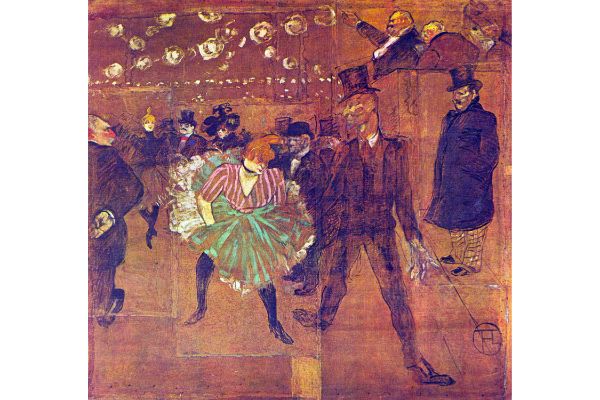 Toulouse Lautrec - Ball At Moulin-Rouge by Toulouse-Lautrec