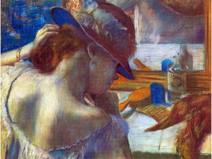 Degas - Before the Mirror by Degas