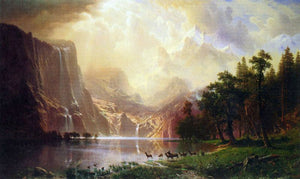 Albert Bierstadt - Between the Sierra Nevada Mountains