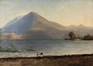 Albert Bierstadt - On The Hudson by Bierstadt