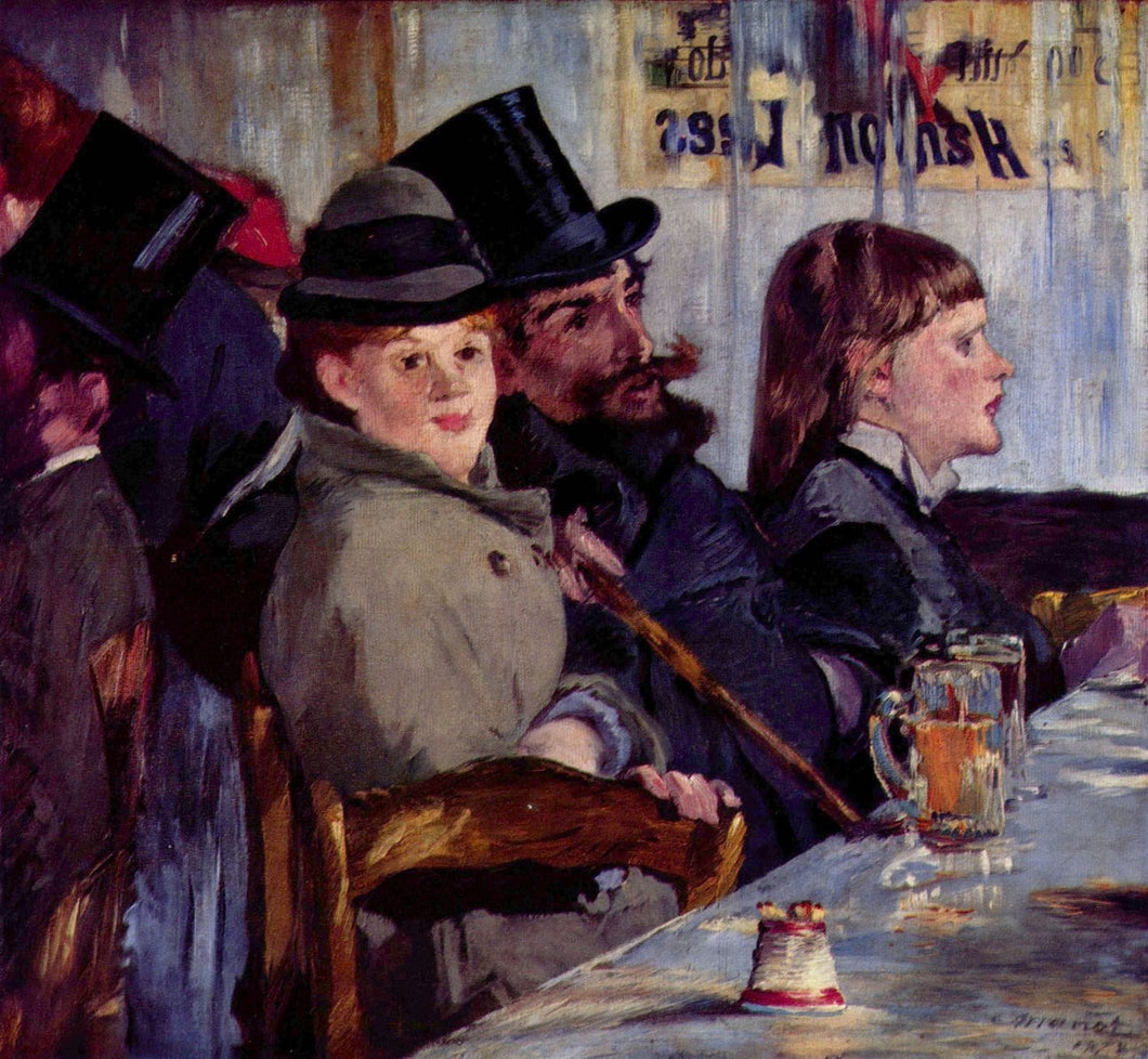 Édouard Manet - Cabaret in Reichshoffen by Manet