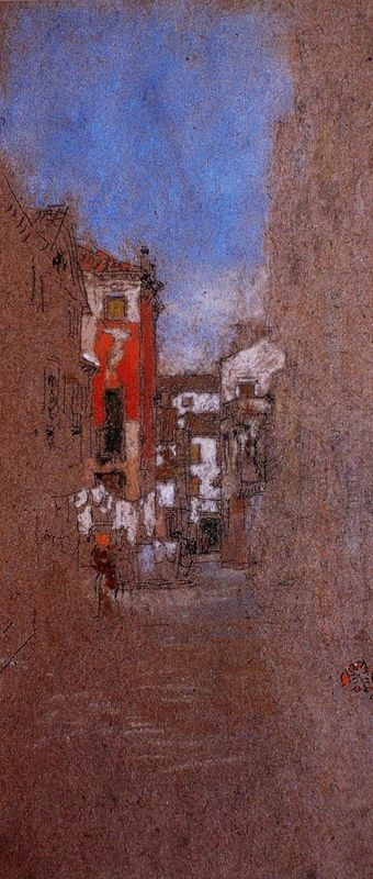 Whistler - Calle San Trovaso, Venice by Whistler