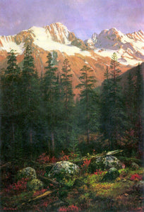 Albert Bierstadt - Canadian Rockies