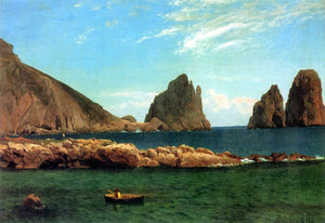 Albert Bierstadt - Capri by Bierstadt