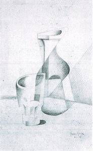 Juan Gris - Caraffe and Glass