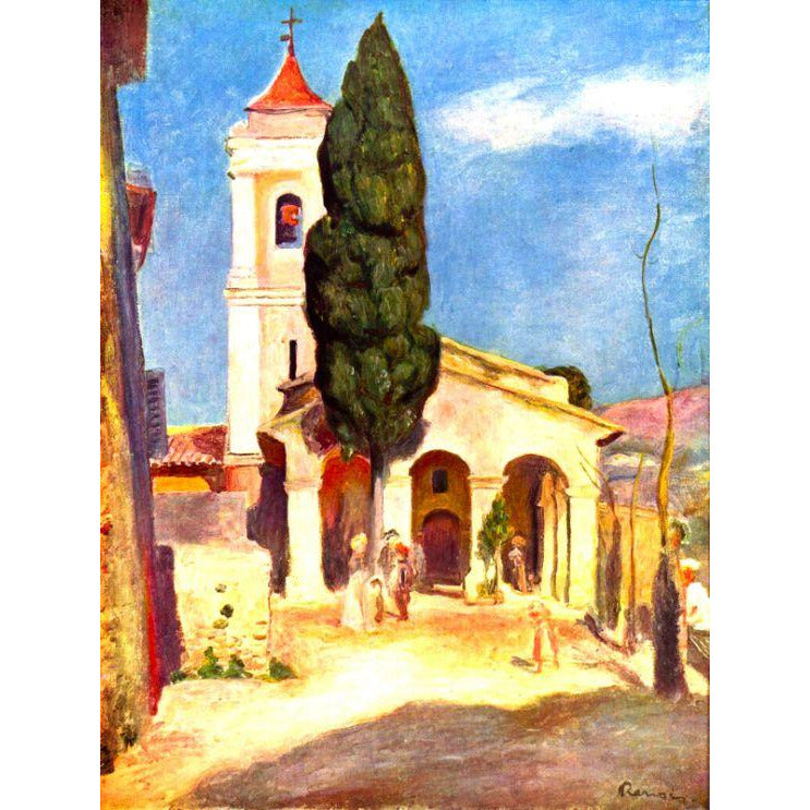 Renoir - Church in Cagnes