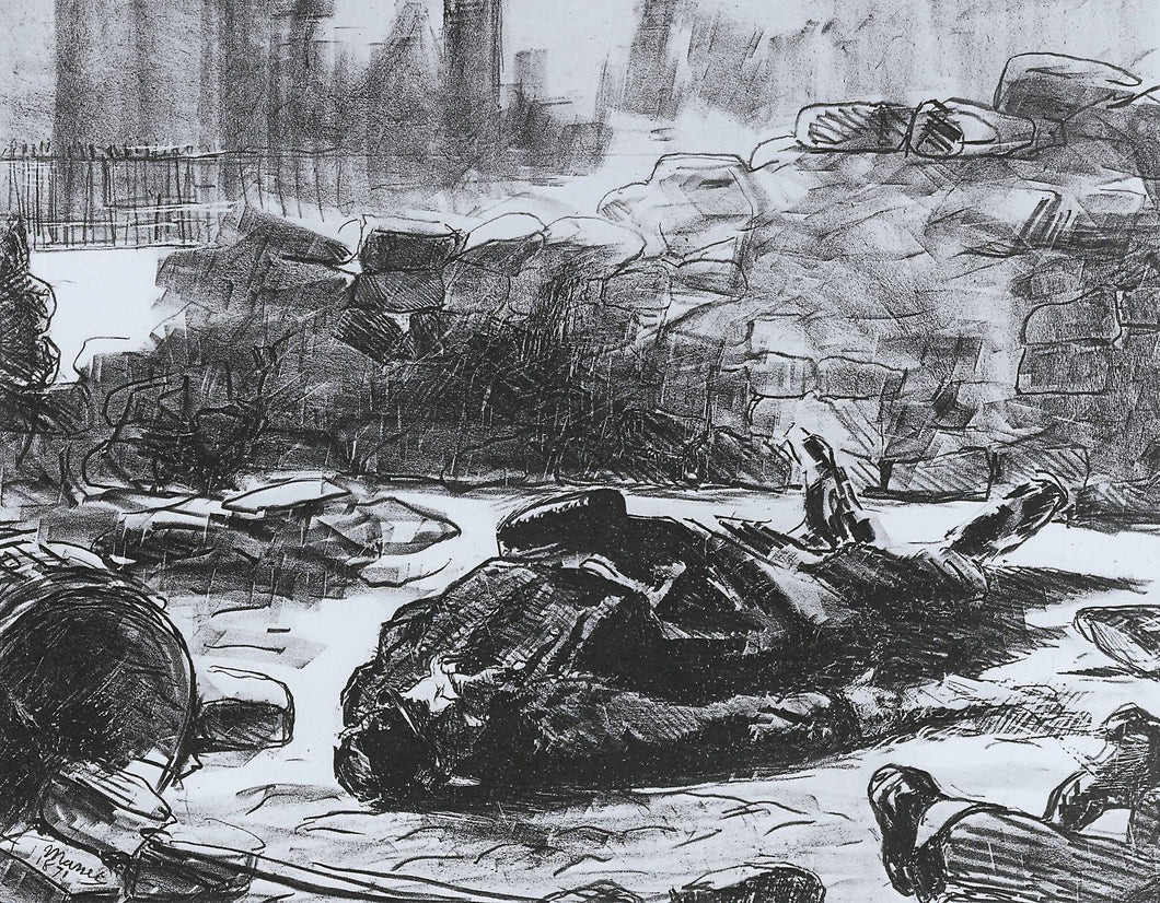 Édouard Manet - Civil war by Manet