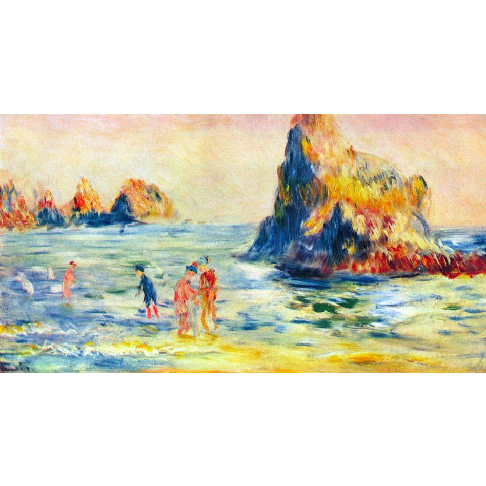 Renoir - Cliffs at Guernsey