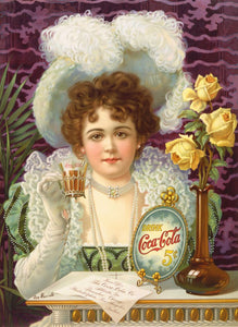 Vintage Art - Coca Cola 1900