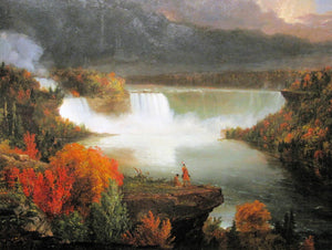 Cole, Thomas_Distant View of Niagara Falls, 1830