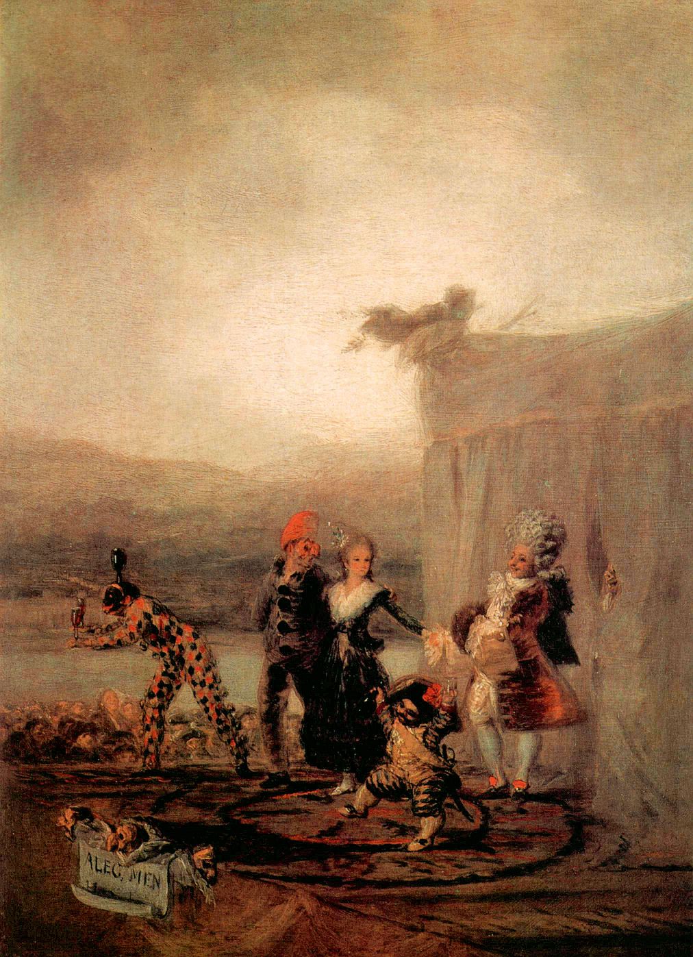 Goya, Francisco - Comicos Ambulantes by Goya