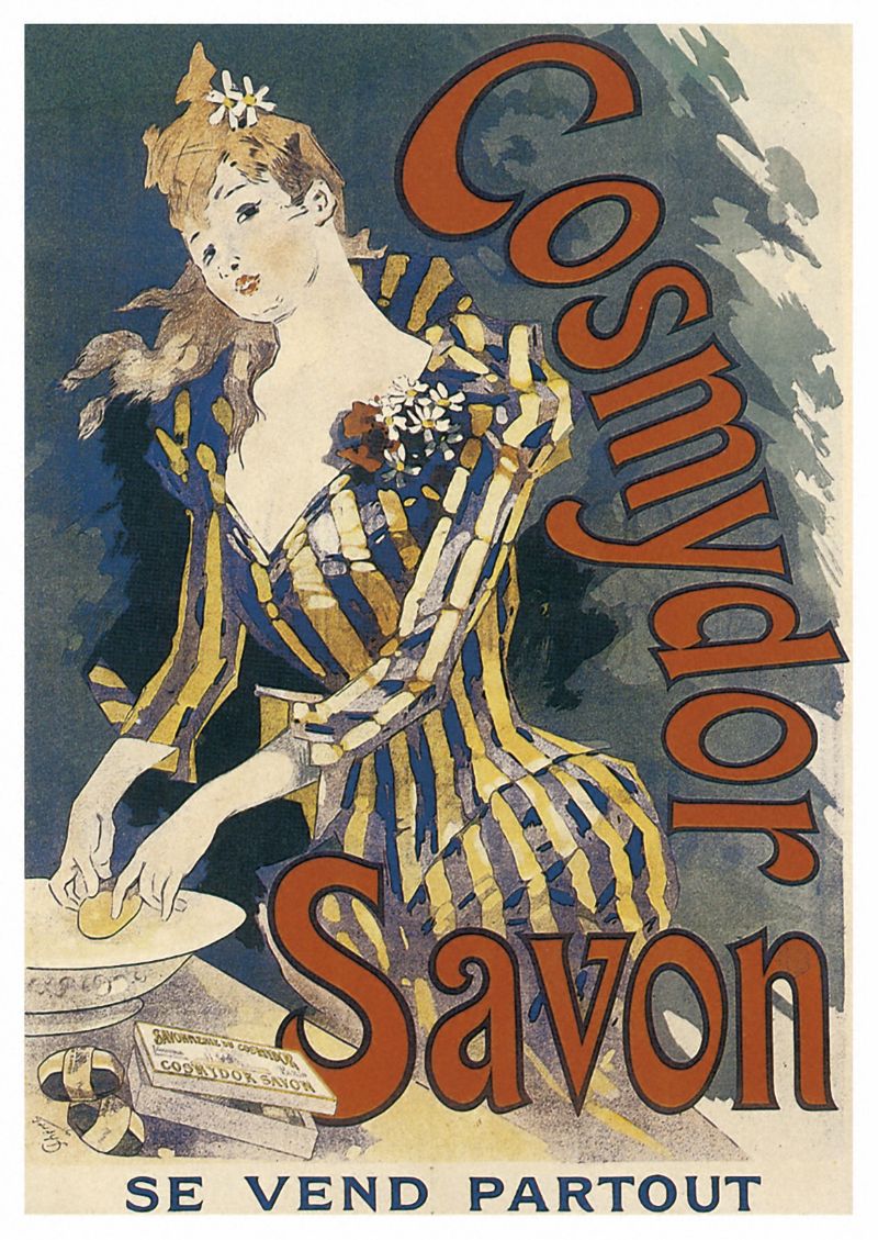 Vintage Art - Cosmydor Savon by Cheret