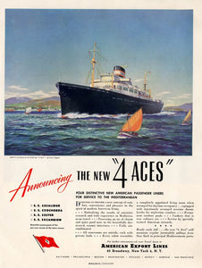 Vintage Art - Cunard Line
