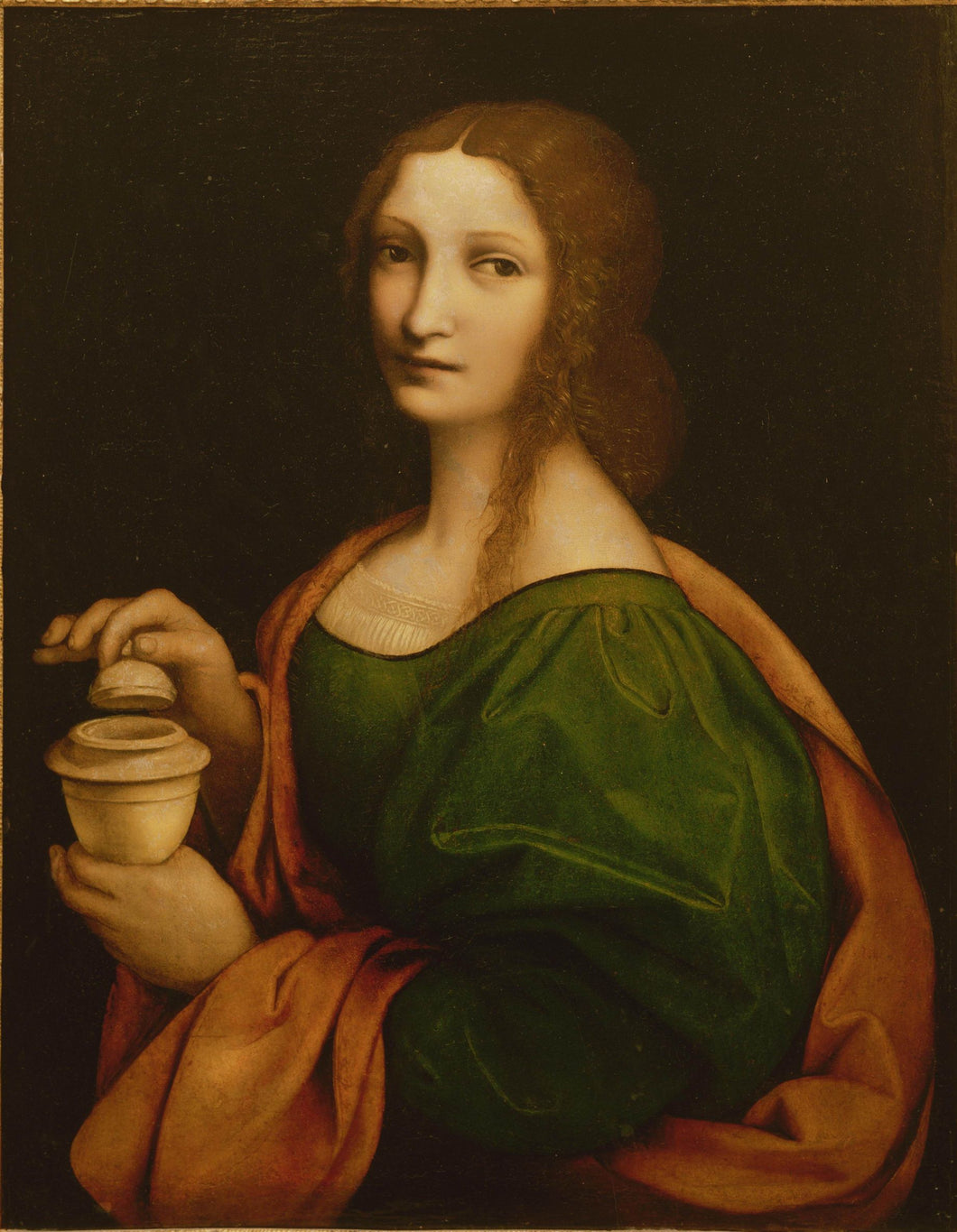 Da Vinci, Leonardo - Mary Magdelene by Da Vinci