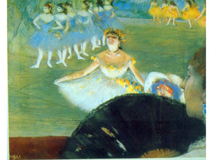Degas - Dance with Bouquet by Degas