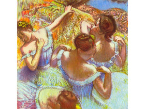 Degas - Dancers in Blue by Degas