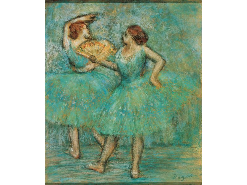 Degas - Two Dancers, 1905 by Degas