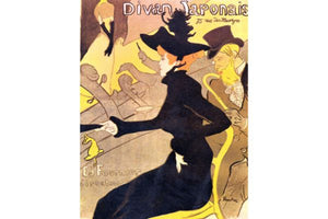 Toulouse Lautrec - Diva Japonais by Toulouse-Lautrec