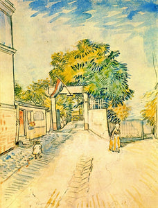 Van Gogh - Entrance to the Moulin de la Galette