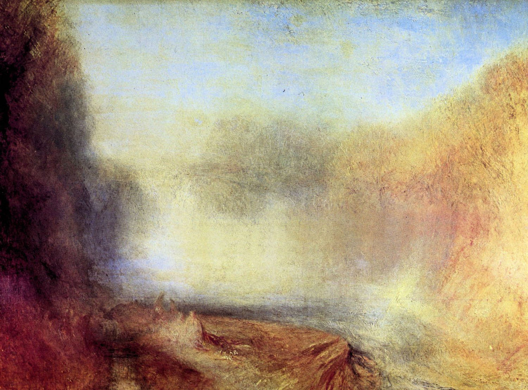 Turner, Joseph  Mallord - Falls of the Clyde by Turner