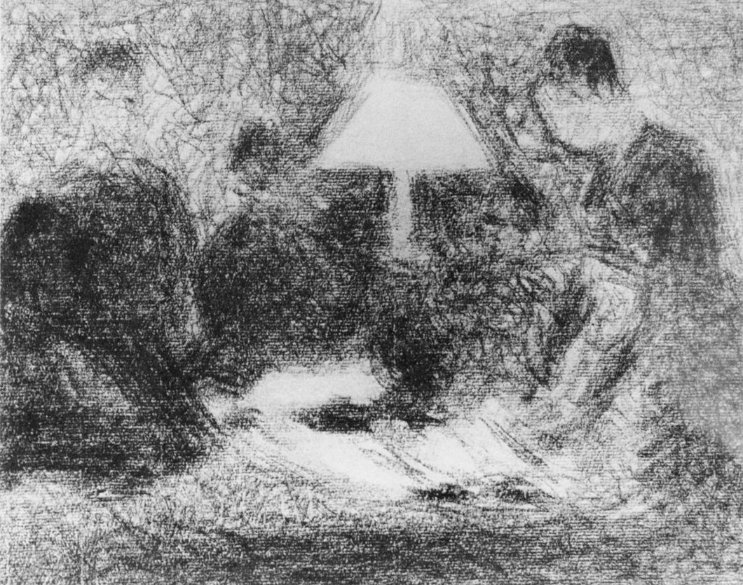 Seurat - Family Evening by Seurat