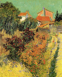 Van Gogh - Garden Behind a House