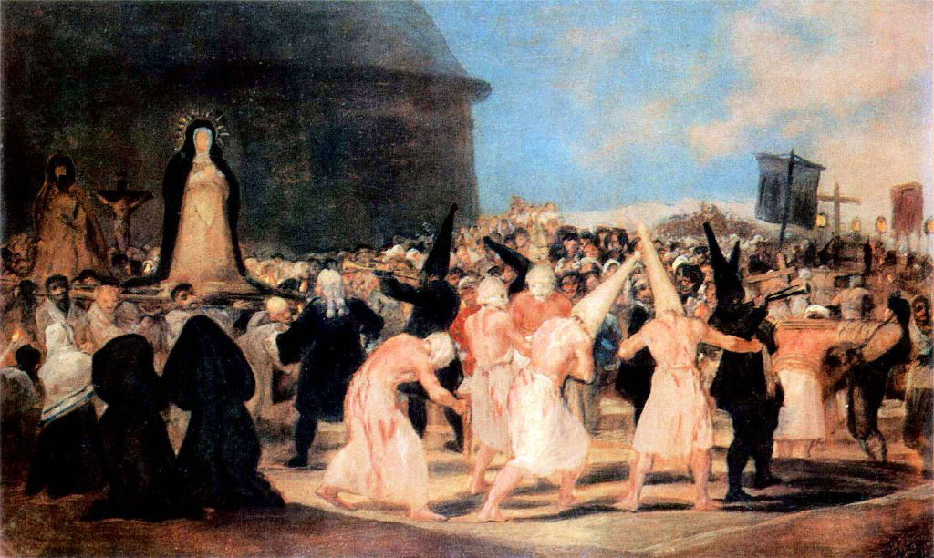 Goya, Francisco - Geissler Procession by Goya