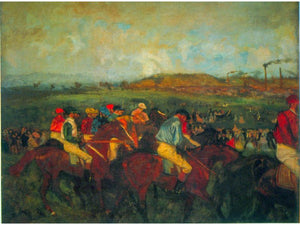 Degas - Gentlemen's Race by Degas