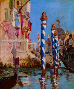 Édouard Manet - Grand Canal in Venice by Edouard Manet